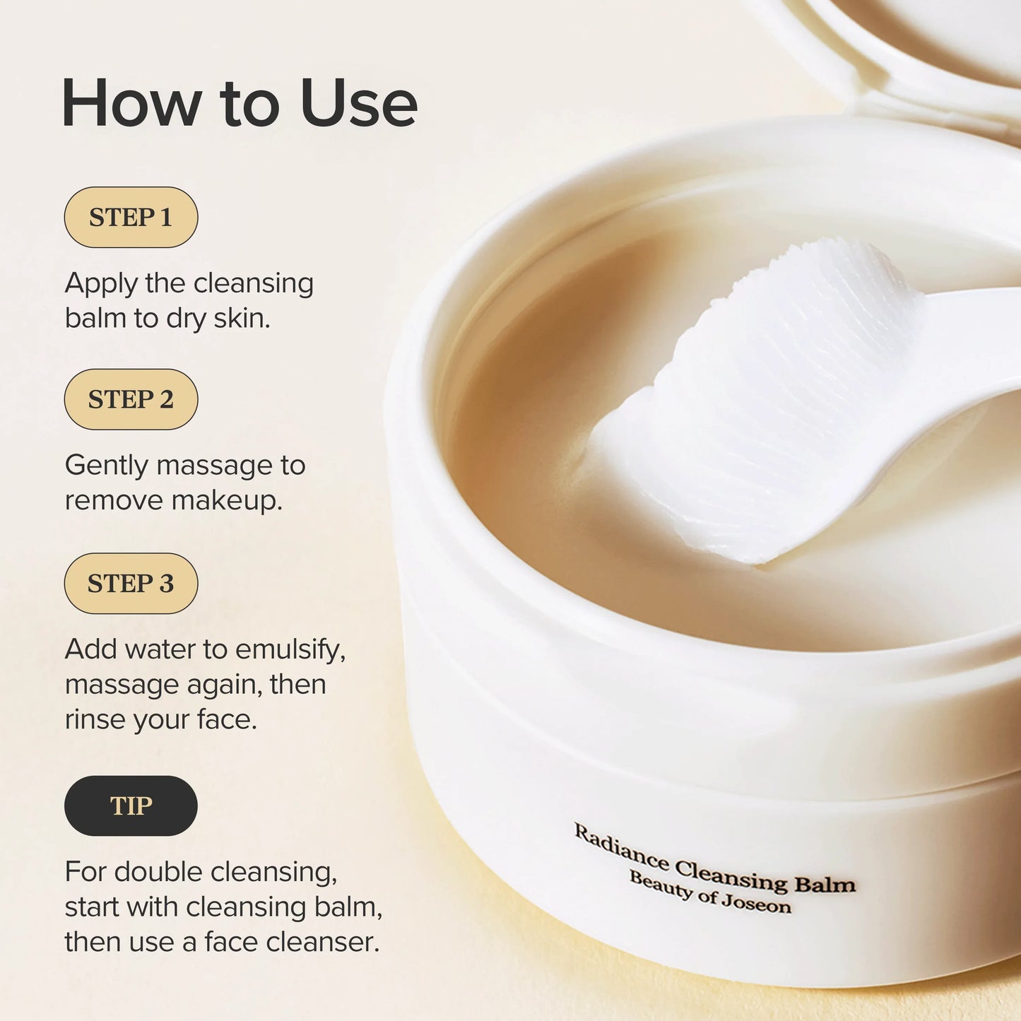 BEAUTY OF JOSEON Radiance Cleansing Makeup Balm 100ml